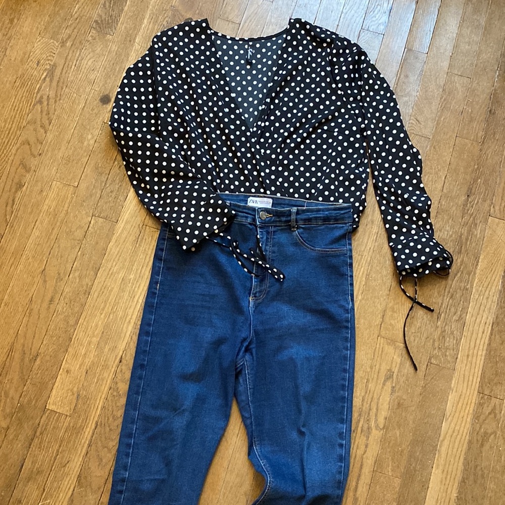 High rise Zara jegging